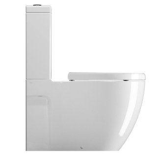 PURA WC kombi, spodný/zadný odpad, biela ExtraGlaze WCSET881711-PURA