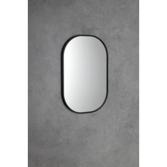 CONA SLIM zrkadlo v ráme 40x60cm, čierna NC245