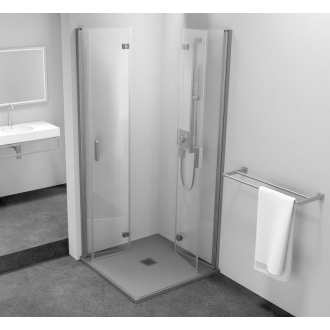 ZOOM štvorcový sprchovací kút 900x900mm, rohový vstup ZL4915L-02
