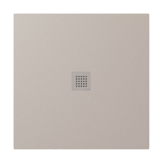 TRENECA vanička z liateho mramoru s možnosťou úpravy rozmeru, 90x90cm, béžová mat 84300.81