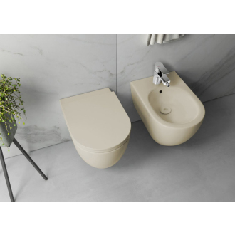 INFINITY bidet závesný, 36,5x53cm, ivory 10NF41001-2K