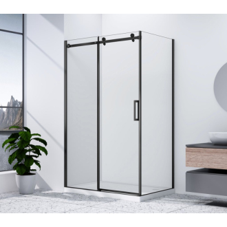 DRAGON BLACK obdĺžnikový sprchovací kút 1400x800mm L/P varianta GD4614B-01