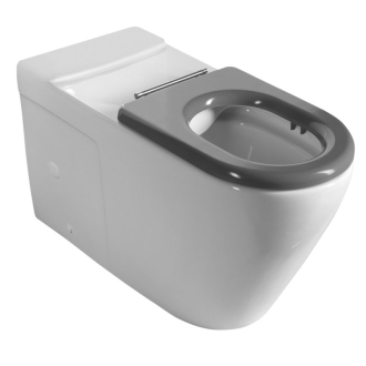 MEDIC RIMLESS WC misa pre kombi, spodný/zadný odpad, biela MC102-111