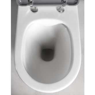 MEDIC RIMLESS WC kombi misa s nádržkou, spodný/zadný odpad, biela MC102