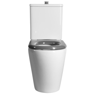 MEDIC RIMLESS WC kombi misa s nádržkou, spodný/zadný odpad, biela MC102