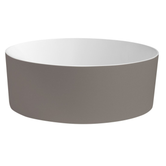 THIN umývadlo na dosku, Rockstone, ? 38 cm, agila/biela mat WN548-43
