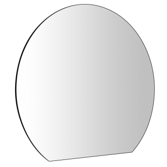 DARA CUT zrkadlo s LED podsvietením 20W, ? 100x90cm, vykurovacia fólia 30562CI