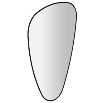 ELENA zrkadlo s LED podsvietením 20W, 68x96cm, čierna mat 30574CI