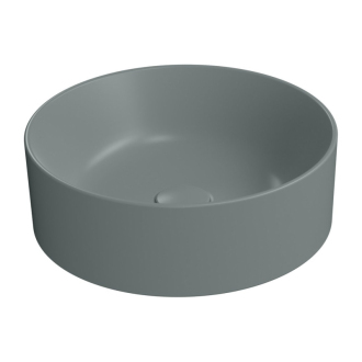 KUBE X keramické umývadlo na dosku, priemer 40cm, agave mat 942604