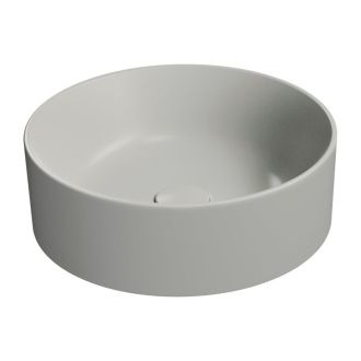 KUBE X keramické umývadlo na dosku, priemer 40cm, cenere mat 942617