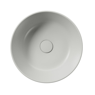 KUBE X keramické umývadlo na dosku, priemer 40cm, cenere mat 942617