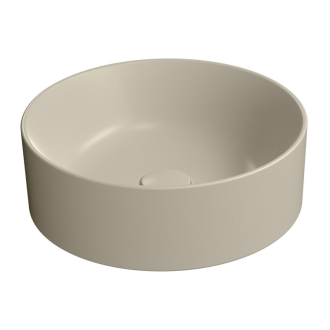 KUBE X keramické umývadlo na dosku, priemer 40cm, creta mat 942608