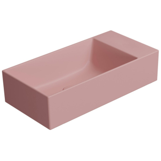 KUBE X keramické umývadlo 50x25cm, brúsená hrana, bez otvoru, pravé/ľavé, mat 94869024