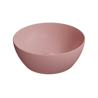 PURA keramické umývadlo na dosku, priemer 42cm, blush mat 885124