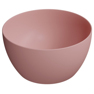 PURA keramické umývadlo na dosku, priemer 42cm, blush mat 885224