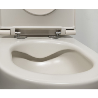 INFINITY závesná WC misa, Rimless, 36,5x53cm, ivory 10NF02004-2K