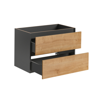 COMAD MONAKO GREY OAK 821 Skrinka pod umývadlo 80cm