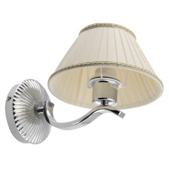 ISOTTA osvetlenie látkové E27, 60W, 230V, 2 ks, chróm 021003ST71IM2-C