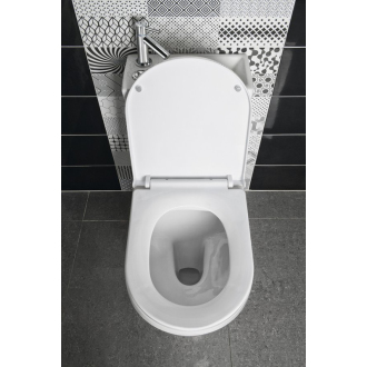 HYGIE WC kombi s umývadlom, zadný/spodný odpad, biela PB104W