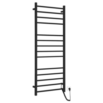 ESKINADO elektrický sušiak uterákov, hranatý, 600x1500 mm, 130 W, čierna
