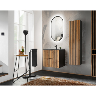 COMAD UM-LAVA BLACK 60 Nábytkové umývadlo, čierna