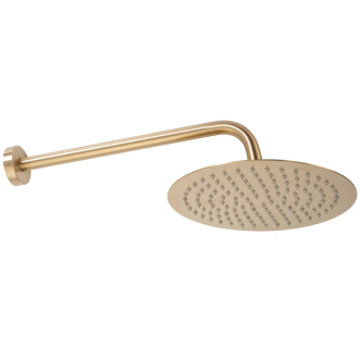 Rea Lungo podomietková sprchová sada + termostat + BOX brúsené zlato REA-P8551