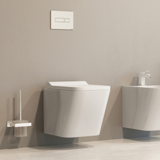 Omnires FONTANA FONTANAMWBP Závesný klozet rimless so sedátkom, biela