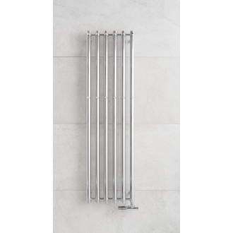 PMH Kúpeľňový radiátor Rosendal R2MES/2 115x1500 Metalická strieborná štruktúra R2MES/2