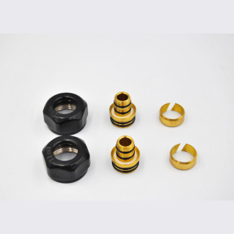 PMH Zverné šróbenie pre ventil UNIKO, TERM, DUO Chróm Meď pr. 15 mm 3/4" ZZM1502