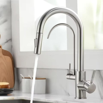 REA Eco Fresh drezová batéria, kartáčovaný nikel REA-B7563
