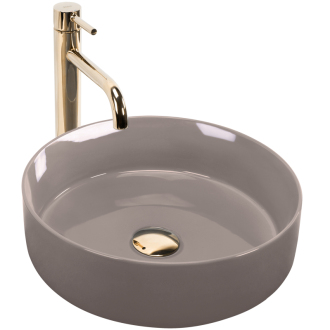 REA Sami umývadlo na dosku, beige shiny REA-U6382