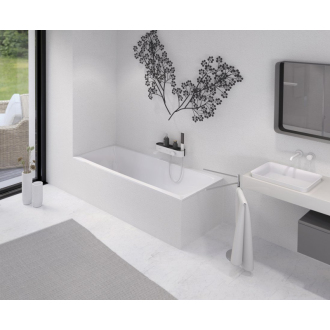 LILY SLIM obdĺžniková vaňa 170x70x39cm, biela 72230S