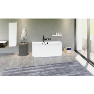 ASTRA DL MONOLITH nástenná stojaca vaňa 160x75x60cm, biela 33611MDL