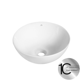 Laveo SABI umývadlo na dosku 32cm, biela VUS_6232