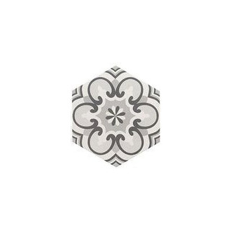 HEXATILE dlažba Harmony B&W 17,5 x20 (EQ-10D) (0,714m2) 21357