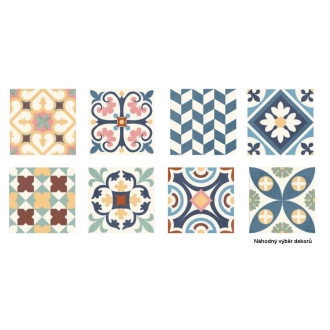 HERITAGE dlažba Taco Mix 16,5 x16,5 (0,55m2) HER003