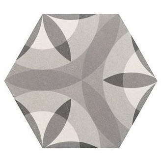 HEXATILE dlažba Nature B&W 17,5 x20 (EQ-10D) (0,714m2) 21355