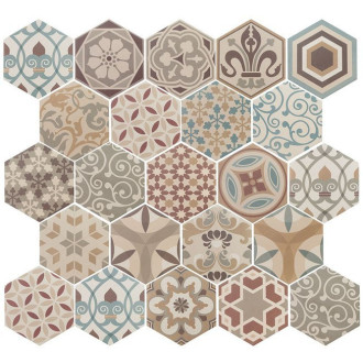 HEXATILE dlažba Harmony Colours 17,5 x20 (EQ-10D) (0,714m2) 21356