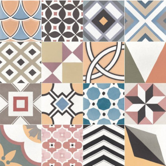 CAPRICE DECO dlažba Patchwork Colours 20X20 (EQ-5) (1m2) 22104