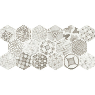 HEXATILE CEMENT dlažba Garden Grey 17,5 x20 (EQ-10D) (0,714m2) 22099