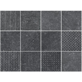CORALSTONE dlažba Gamut Black 20x20 (EQ-5) (1m2) 23571