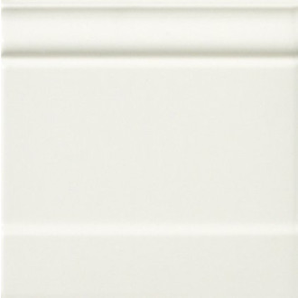 AMARCORD Zoccolo Bianco Matt 20x20 ZOE1