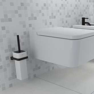 Nimco Nimco Maya čierna MAC 29094K-90 Toaletní WC kefa MAC 29094K-90