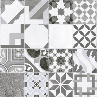 HIDRAULICO dlažba Mosaico Gris 45x45 (1,62 m2) HDO010