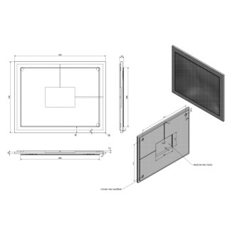 Kúpeľňový set MEDIENA 100, biela mat/biela mat KSET-046 KSET-046