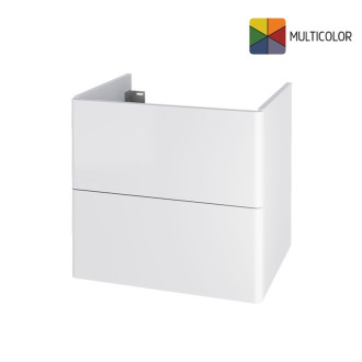 Siena, skrinka 590x548x457 mm, push, 2 zásuvky, multicolor - RAL lesk CN490SzzzzL