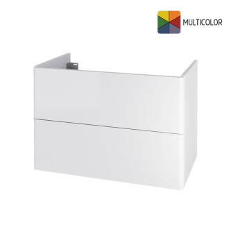 Siena, skrinka 800x548x457 mm, push, 2 zásuvky, multicolor - RAL mat CN491SzzzzM