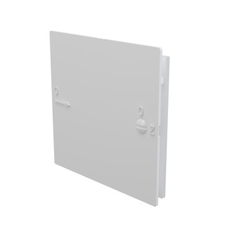 ALCA AVD001 Vaňové dvierka 150×150, biela