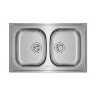 TEKA UNIVERSE 80 T-XP 2B, Nerezový drez UNIVERSE 115040007