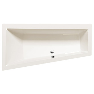 ANDRA L asymetrická vaňa 170x90x45cm, ivory 81111.40